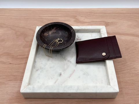 No.03 Townhouse Card Case. Oxblood