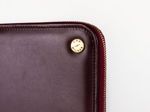 No.01 Gallery Case. Oxblood