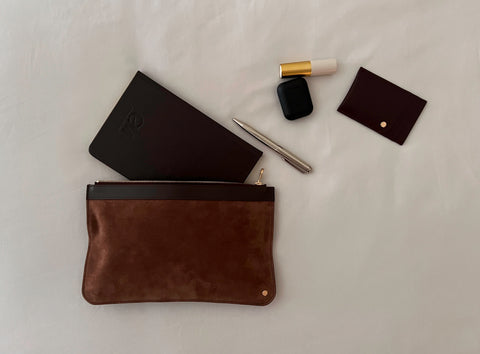 No.08 Studio Pouch. Sandalwood