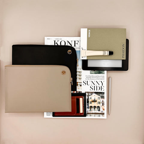 No.02 Library Pouch. Stone