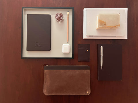 No.08 Studio Pouch. Sandalwood