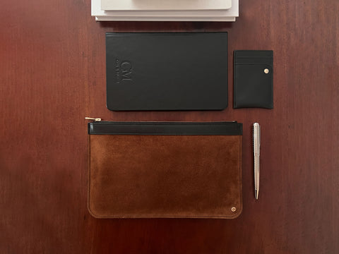 No.08 Studio Pouch. Cognac