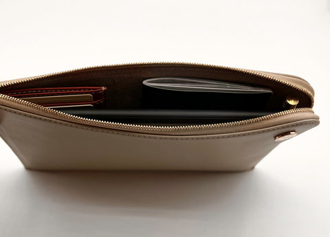 No.02 Library Pouch. Stone